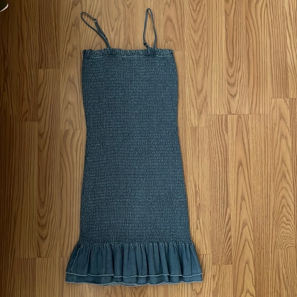 blue tight mini dress - Picture 1 of 3